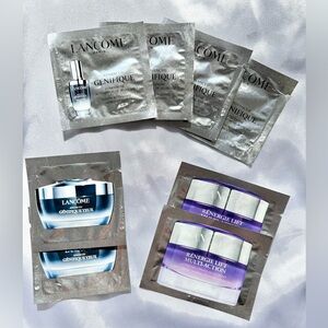 Lancôme Skincare Sample Pack - Génifique & Rénergie (Silver, Blue, Purple)